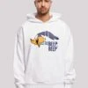 F4NT4STIC Premium Looney Tunes Roadrunner- Hoodie - White -F4Nt4Stic f9756a6777994d95b572dec11eb24232