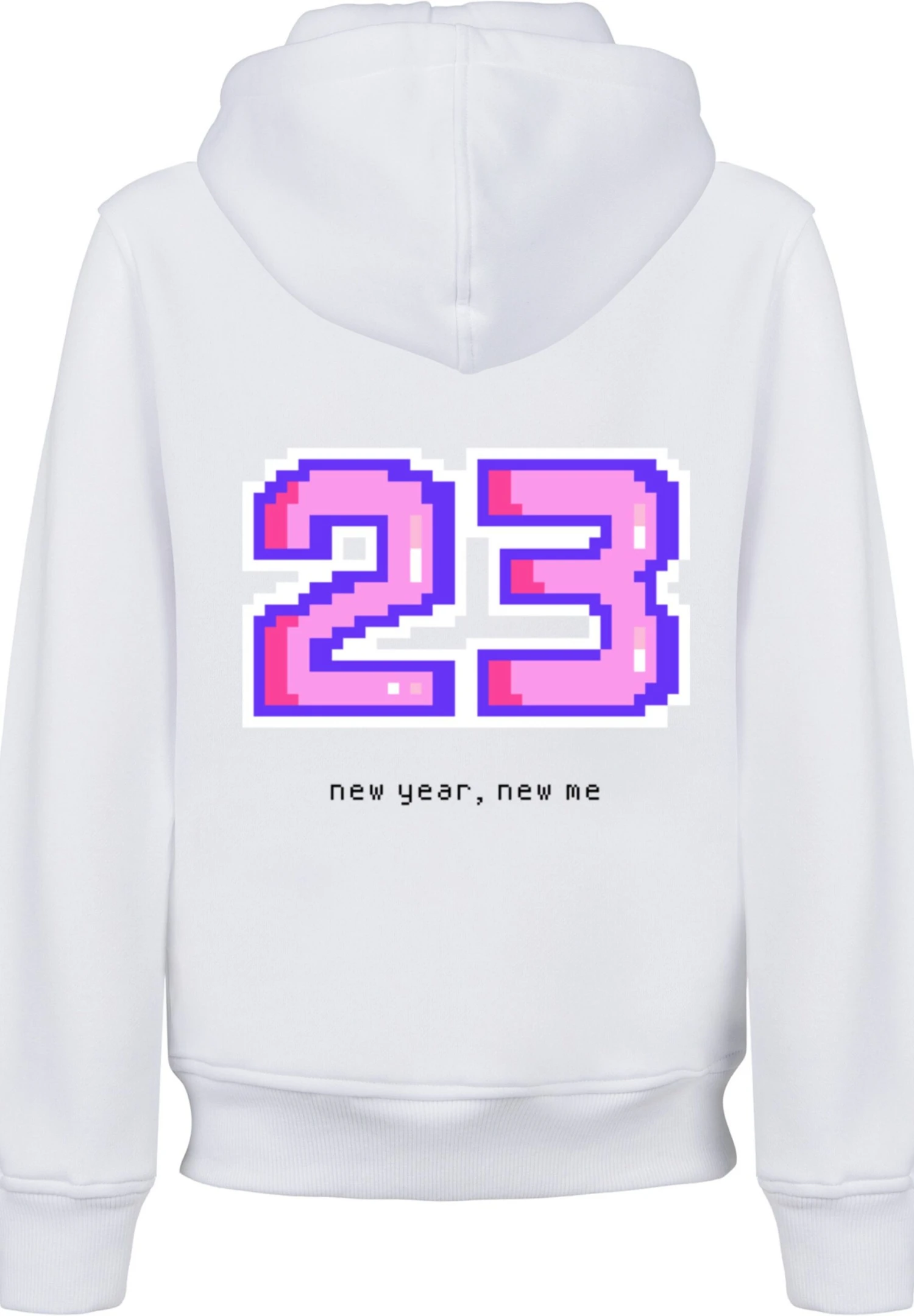 F4NT4STIC Silvester Party Happy People Only - Hoodie - White 9 F4NT4STIC Silvester Party Happy People Only - Hoodie - White - Afbeelding 7