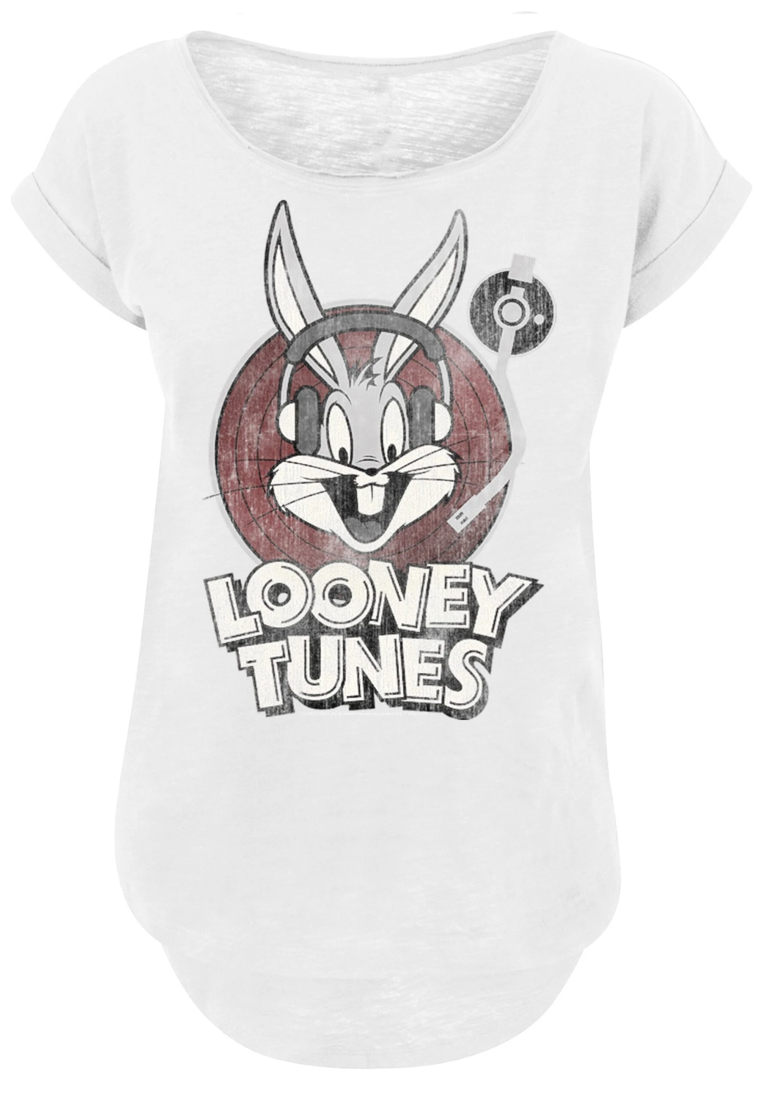 F4NT4STIC Looney Tunes Bugs Bunny - T-Shirt Print - White 8 F4NT4STIC Looney Tunes Bugs Bunny - T-Shirt Print - White - Afbeelding 6