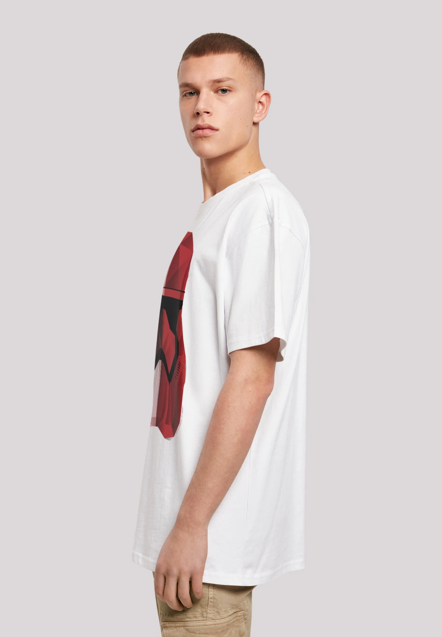 F4NT4STIC Star Wars The Last Jedi Cubist Trooper Helmet - T-Shirt Print - White 7 F4NT4STIC Star Wars The Last Jedi Cubist Trooper Helmet - T-Shirt Print - White - Afbeelding 5