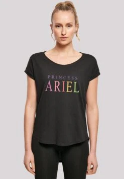 F4NT4STIC Disney Arielle Die Meerjungfrau Arielle Die Meerjungfrau Graphic - T-Shirt Print - Black