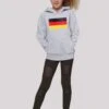 F4NT4STIC Germany Deutschland Flagge Distressed - Hoodie - Heather Grey -F4Nt4Stic ffa28949bbe24e32b4950d2c7d6e9339